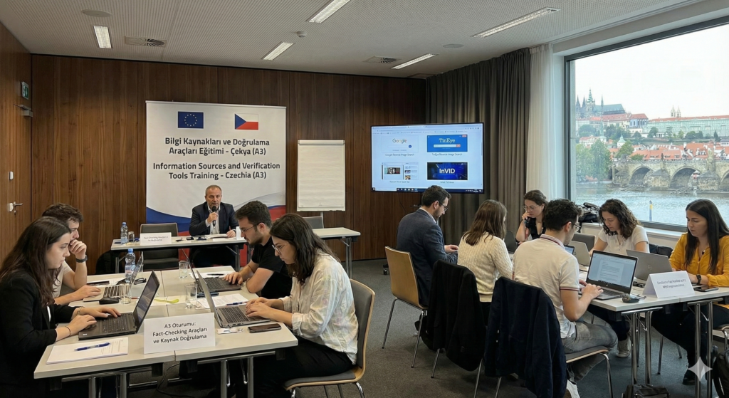 Çekya’da Bilgi Kaynakları ve Doğrulama Araçları Eğitimi (A3)